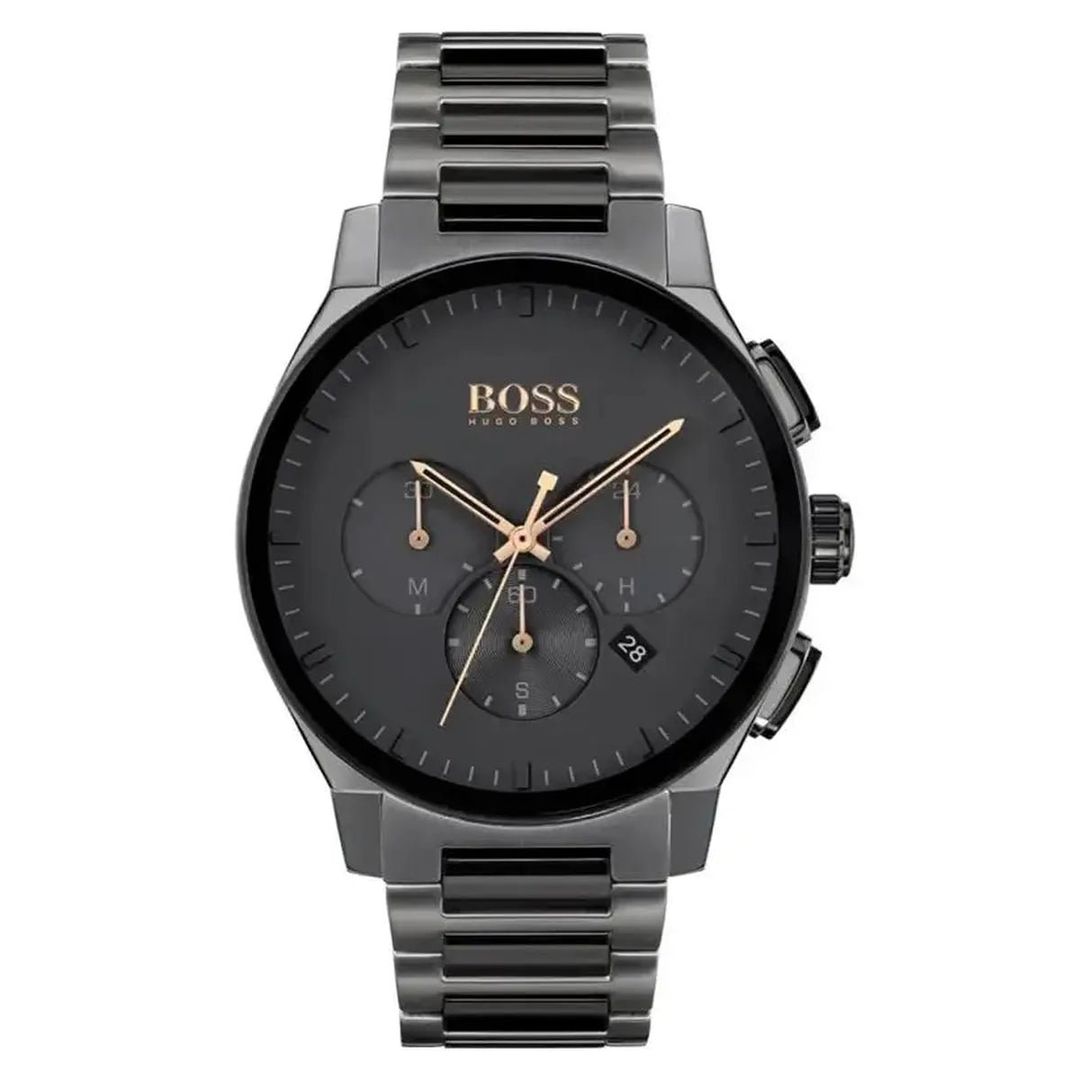 Hugo Boss Peak 1513814 Men's Watch – 44mm Black Dial Stainless Steel - Image 1