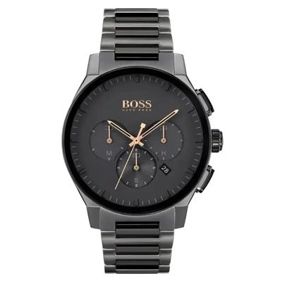 Hugo Boss Peak 1513814 Men's Watch – 44mm Black Dial Stainless Steel