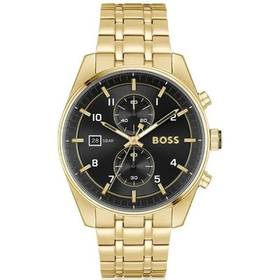 Hugo Boss Champion 1513848 Men's Watch – 44mm Black Dial Stainless Steel - Thumbnail 3