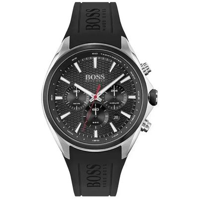 Hugo Boss Distinct 1513855 Men's Watch – 46.0mm Black Dial Silicone
