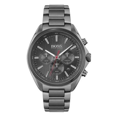 Hugo Boss Distinct 1513858 Men's Watch – 46mm Grey Dial Stainless Steel
