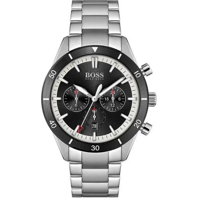 Hugo Boss Santiago 1513862 Men's Watch – 44mm Black Dial Stainless Steel - Thumbnail 3