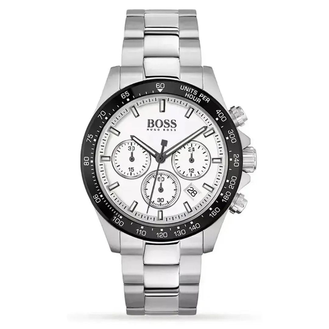 Hugo Boss Hero 1513875 Men's Watch – 43mm White Dial Stainless Steel - Image 1