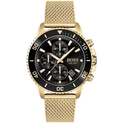 Hugo Boss Admiral 1513906 Men's Watch – 46mm Black Dial Stainless Steel - Thumbnail 2