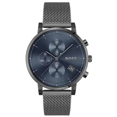 Hugo Boss Integrity 1513934 Men's Watch – 43mm Blue Dial Stainless Steel