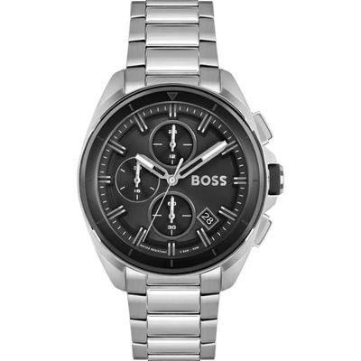 Hugo Boss Volane 1513949 Men's Watch – 44mm Black Dial Stainless Steel