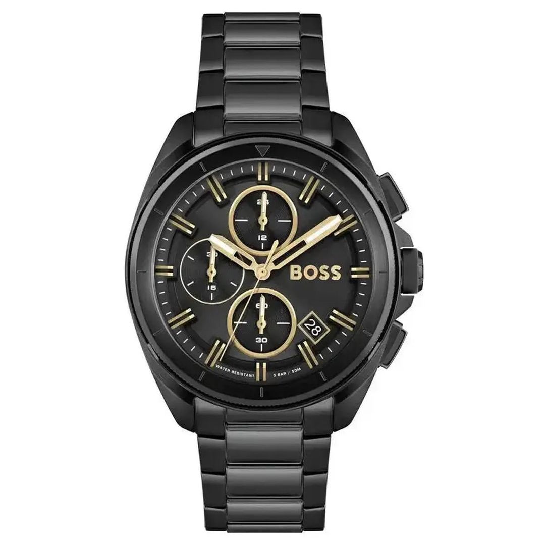 Hugo Boss Volane 1513950 Men's Watch – 44.0mm Black Dial Stainless Steel - Image 1