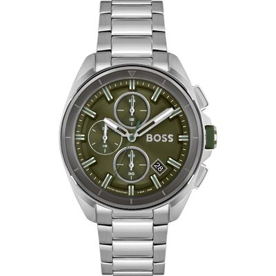 Hugo Boss Volane 1513951 Men's Watch – 44mm Green Dial Stainless Steel - Thumbnail 2