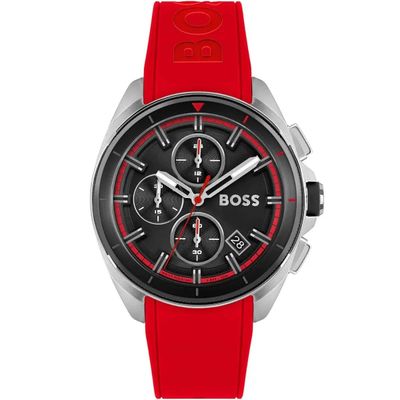 Hugo Boss Volane 1513959 Men's Watch – 44mm Black Dial Silicone
