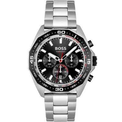 Hugo Boss Energy 1513971 Men's Watch – 44mm Black Dial Stainless Steel