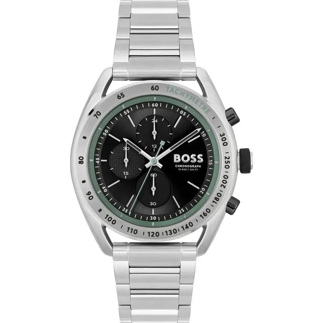 Hugo Boss Center Court 1514023 Men's Watch – 44mm Black Dial Stainless Steel - Image 1