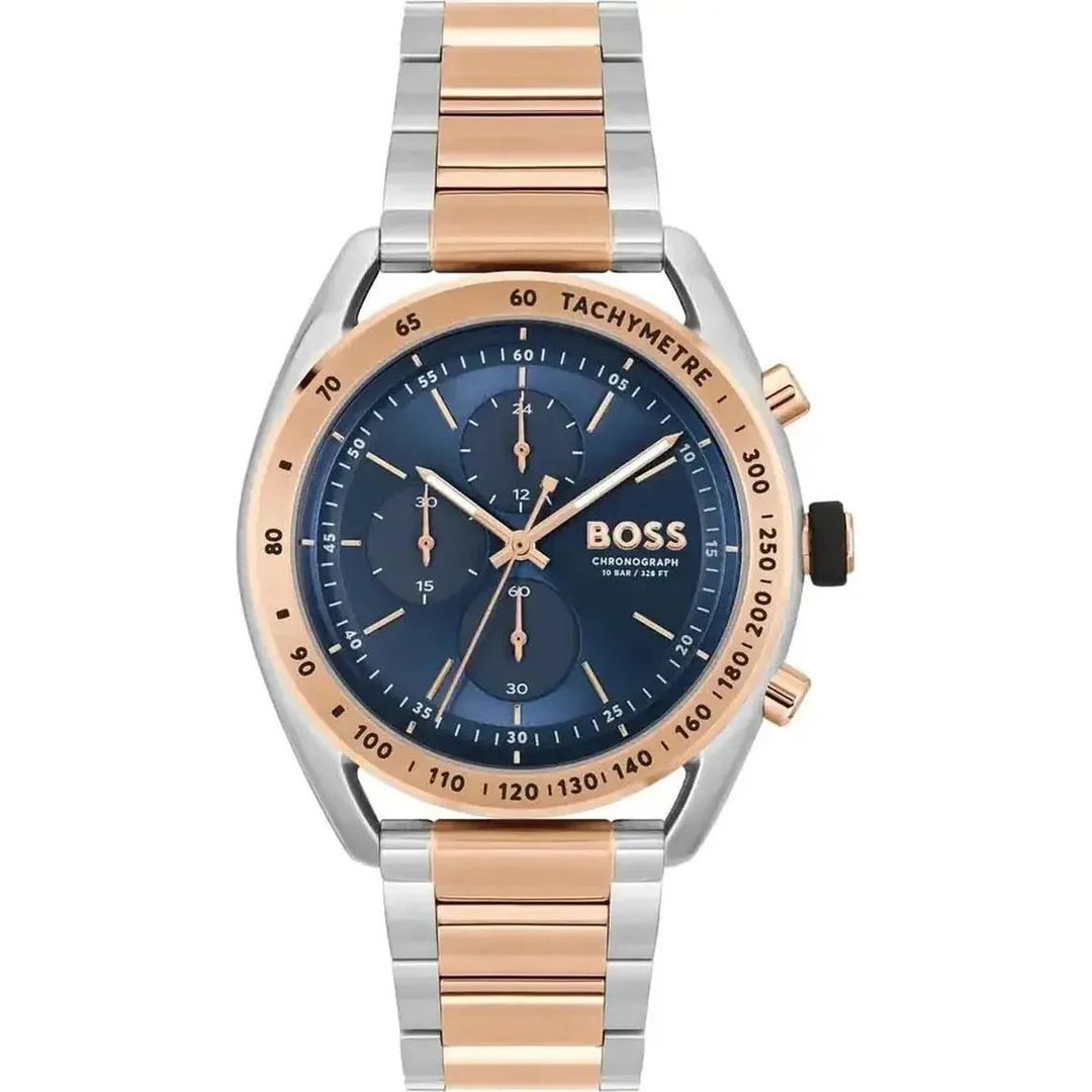 Hugo Boss Center Court 1514026 Men's Watch – 44mm Blue Dial Stainless Steel - Image 1