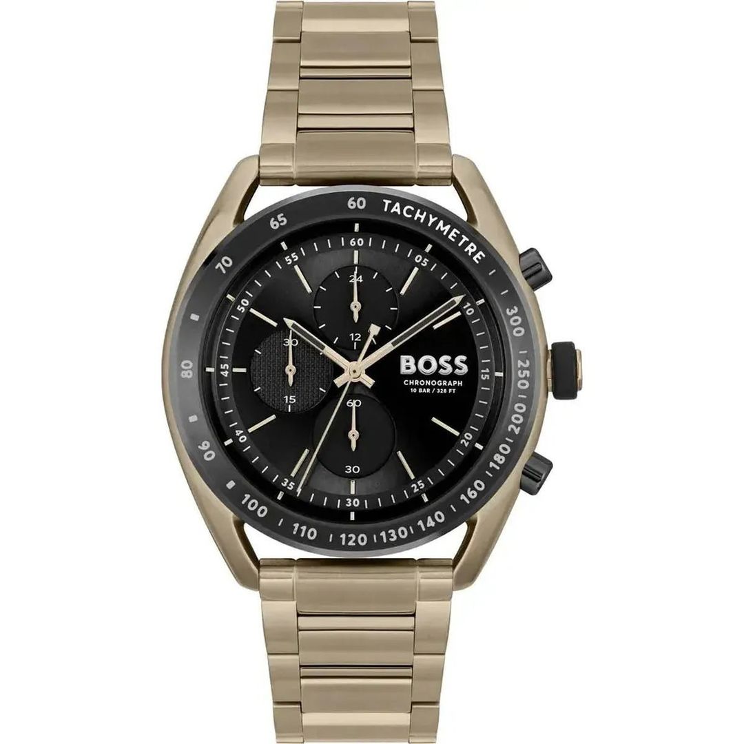 Hugo Boss Center Court 1514027 Men's Watch – 44mm Black Dial Stainless Steel - Image 1