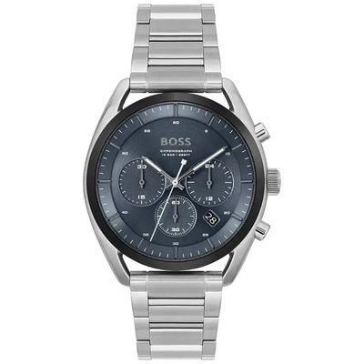 Hugo Boss Top 1514093 Men's Watch – 44mm Blue Dial Stainless Steel