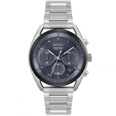 Hugo Boss Top 1514093 Men's Watch – 44mm Blue Dial Stainless Steel - Thumbnail 2