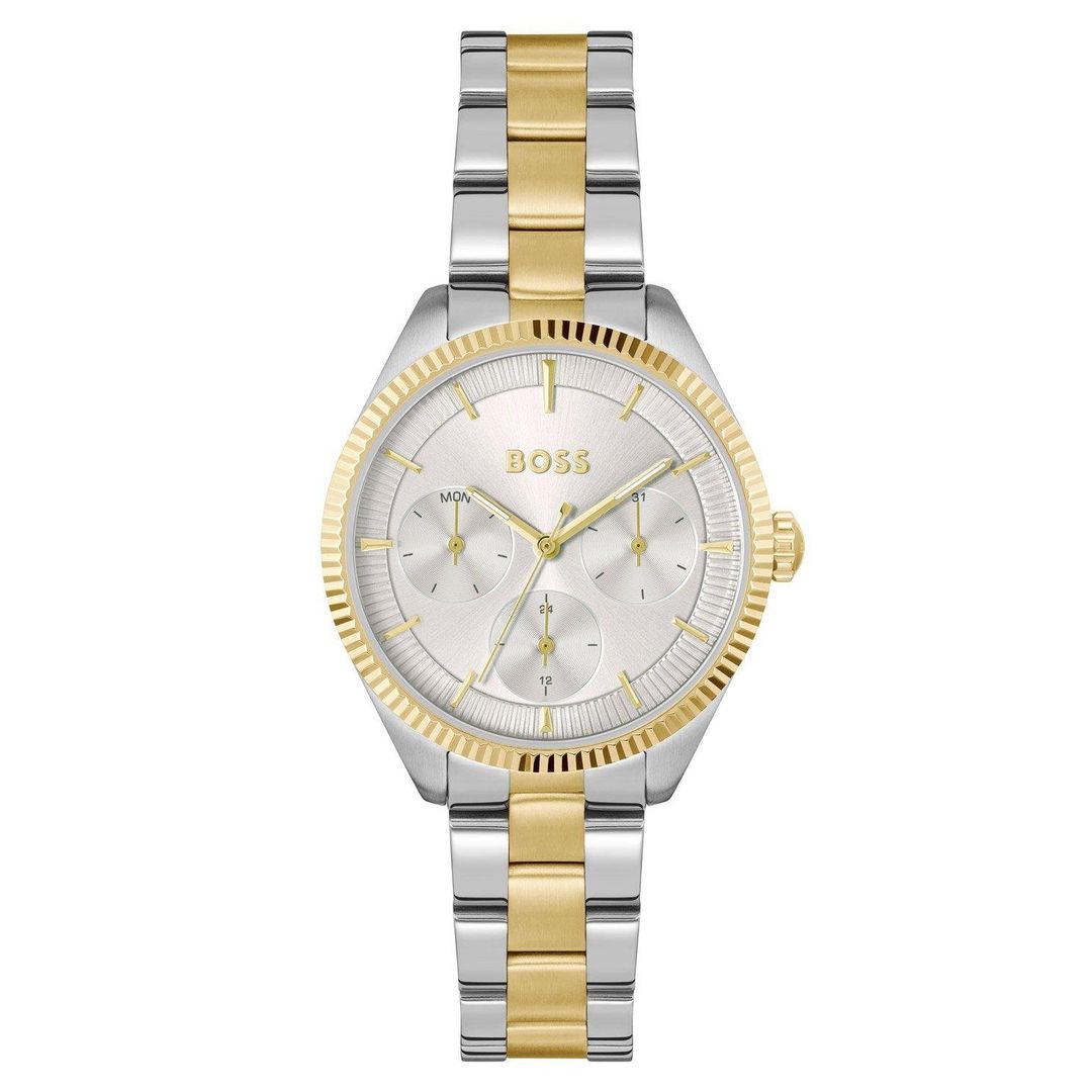 Boss Sage Sport 34mm Stainless Steel and Yellow Gold Tone Ladies Watch - Image 1