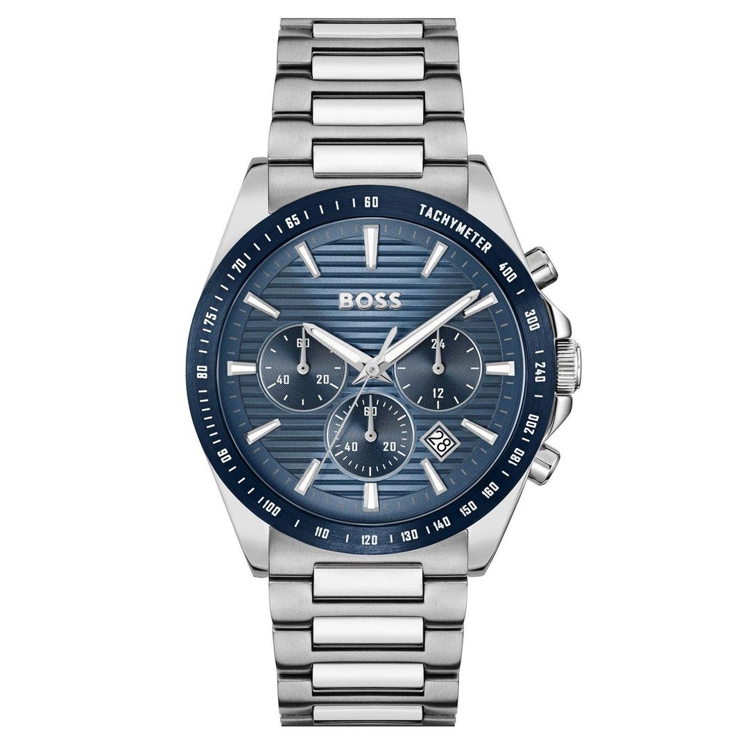 Boss Strike 41mm Stainless Steel Chronograph Men's Watch - Image 1