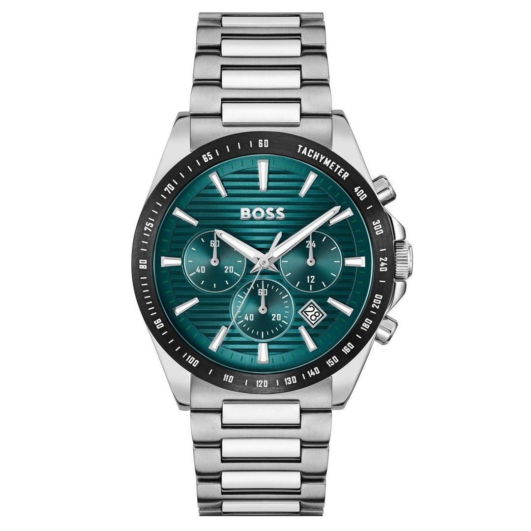 Boss Strike 41mm Stainless Steel Chronograph Men's Watch - Image 1