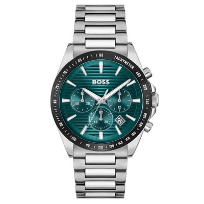Boss Strike 41mm Stainless Steel Chronograph Men's Watch