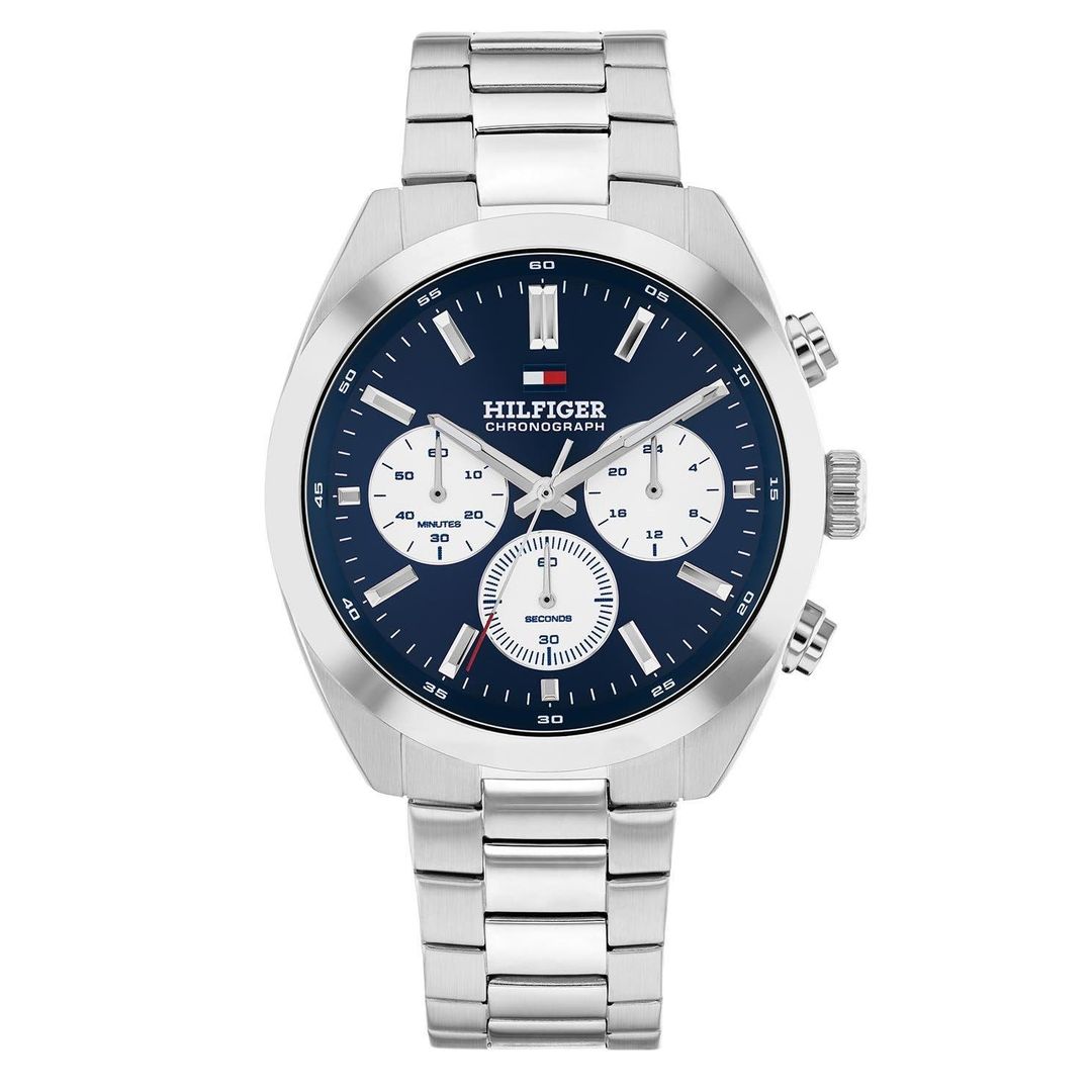 Tommy Hilfiger 40mm Stainless Steel Chronograph Men's Watch - Image 1
