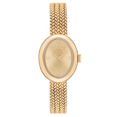 Coach Sammy 22mm Yellow Gold Tone Ladies Watch