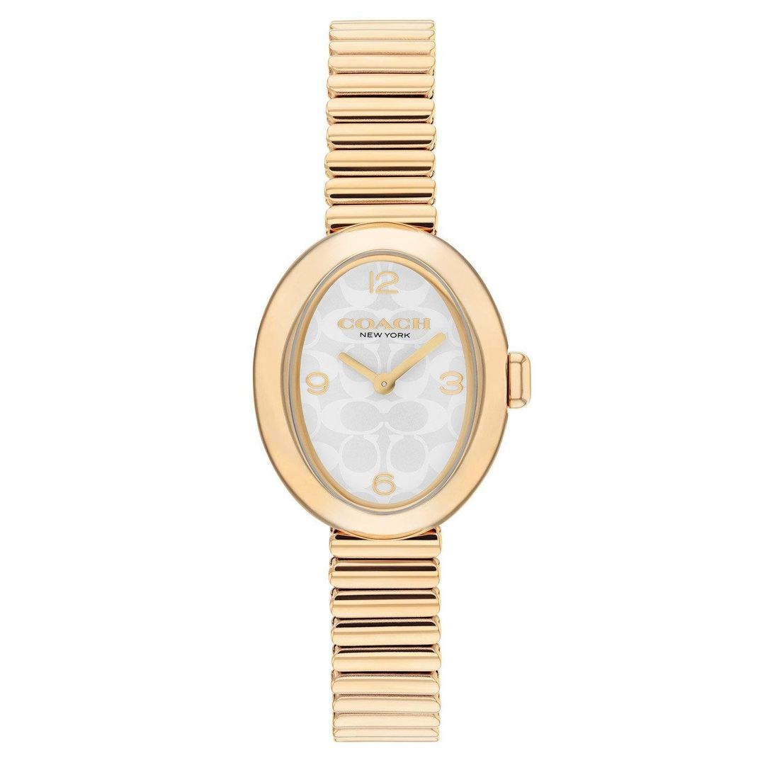 Coach Sammy 22mm Yellow Gold Tone Ladies Watch - Image 1