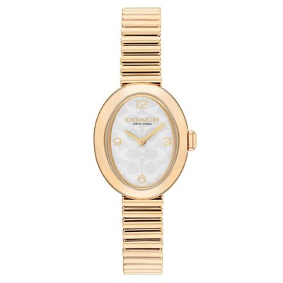 Coach Sammy 22mm Yellow Gold Tone Ladies Watch