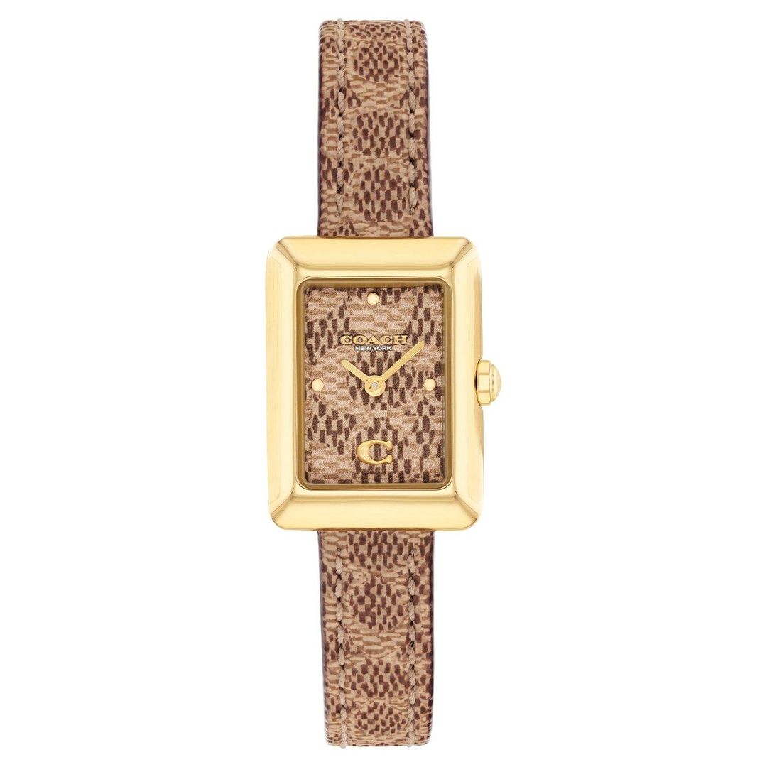 Coach Mara 26mm Yellow Gold Tone Ladies Watch - Image 1