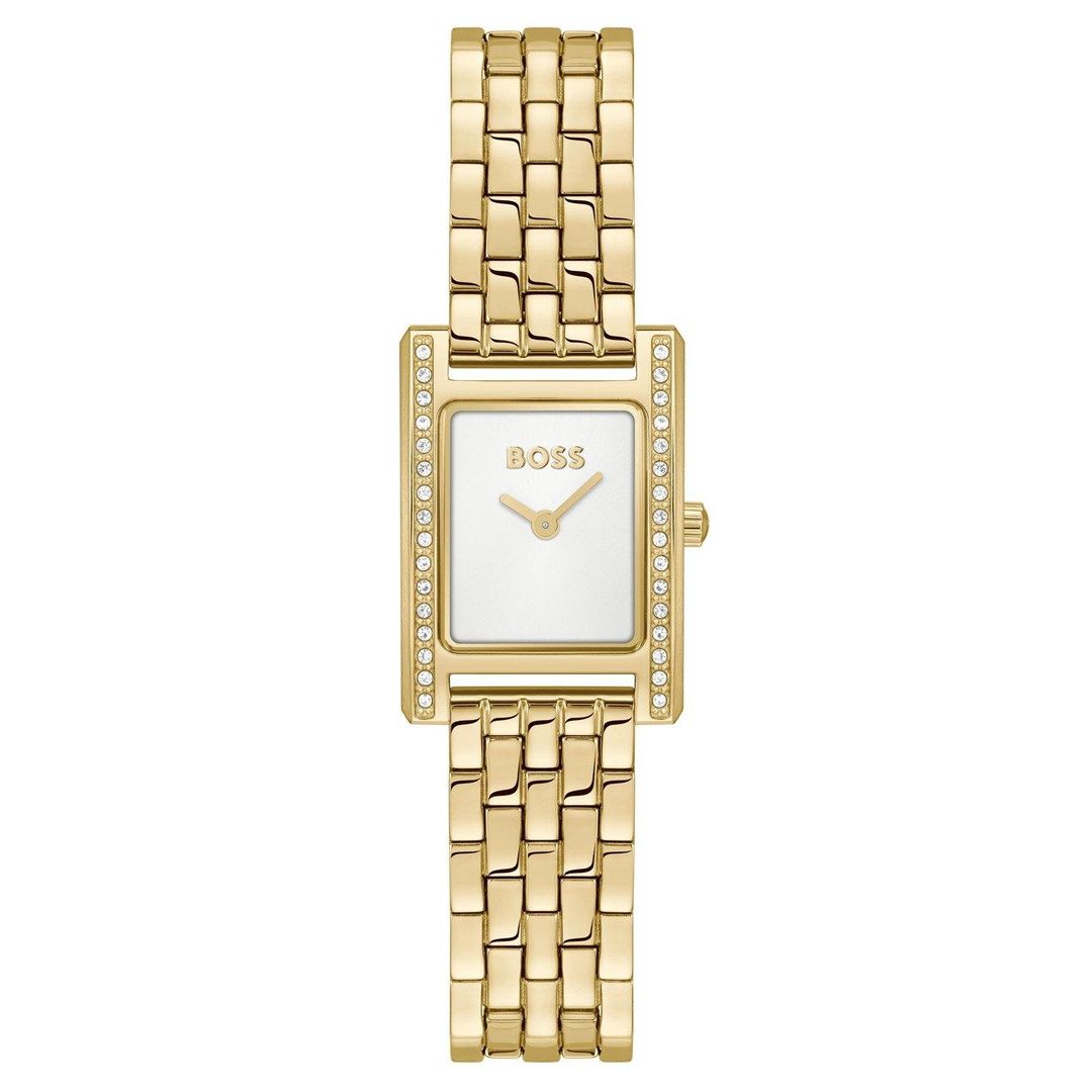 Boss Lucy Precious 26mm Yellow Gold Tone Crystal Ladies Watch - Image 1
