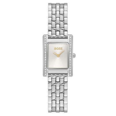 Boss Lucy Precious 26mm Stainless Steel Crystal Ladies Watch