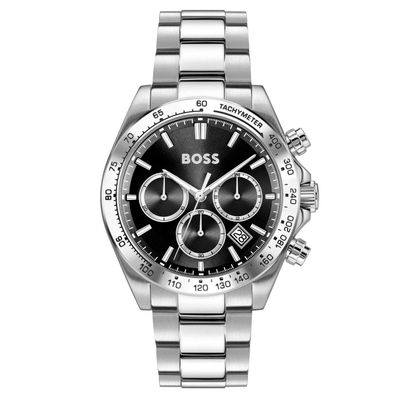Boss Hero 2.0 43mm Stainless Steel Chronograph Men's Watch