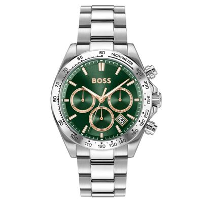 Boss Hero 2.0 43mm Stainless Steel Chronograph Men's Watch