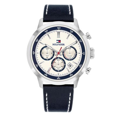 Tommy Hilfiger 43mm Stainless Steel Chronograph Men's Watch