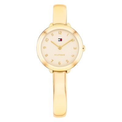 Tommy Hilfiger 26mm Yellow Gold Plated Ladies Watch