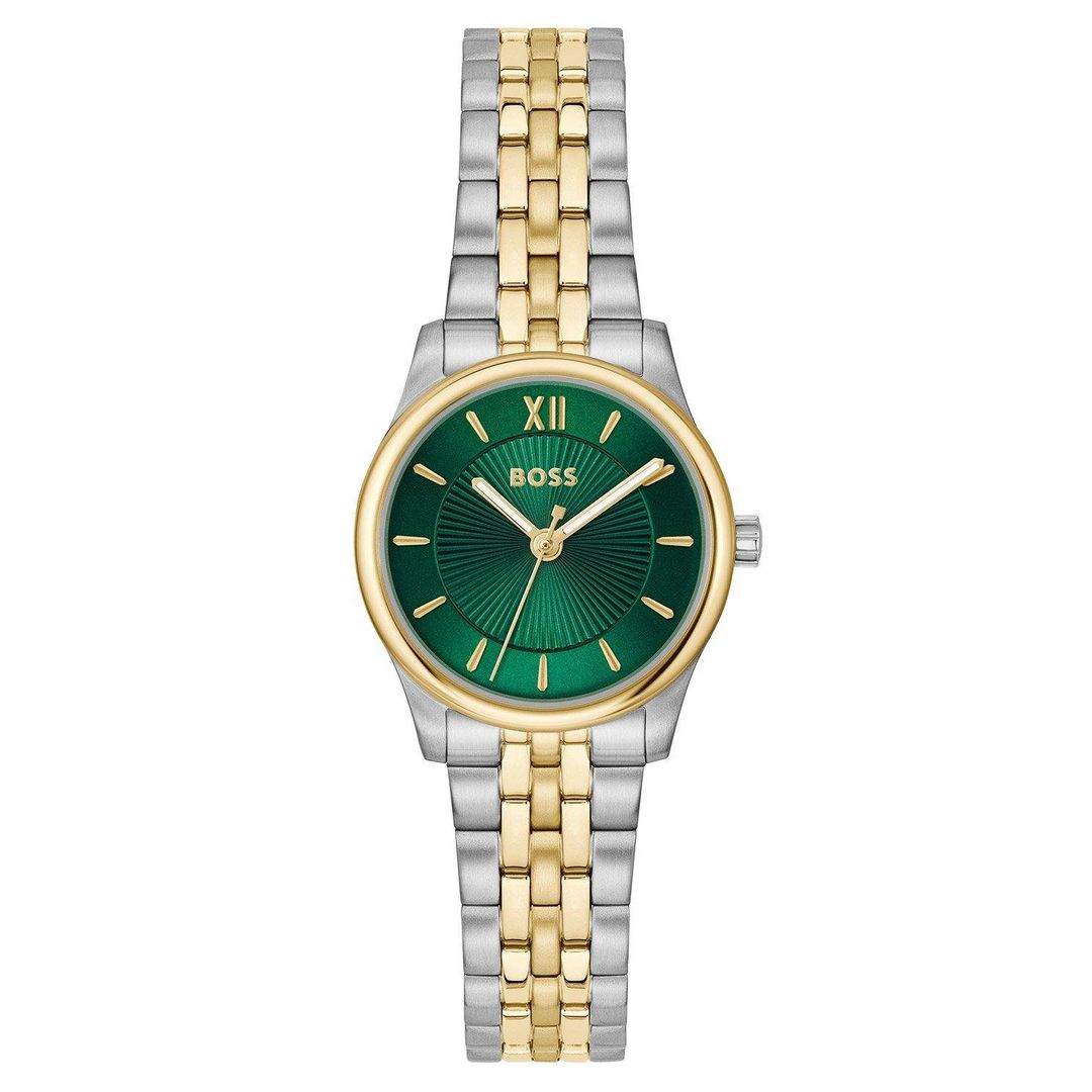 Boss Graceful Mina 25mm Stainless Steel and Yellow Gold Tone Ladies Watch - Image 1
