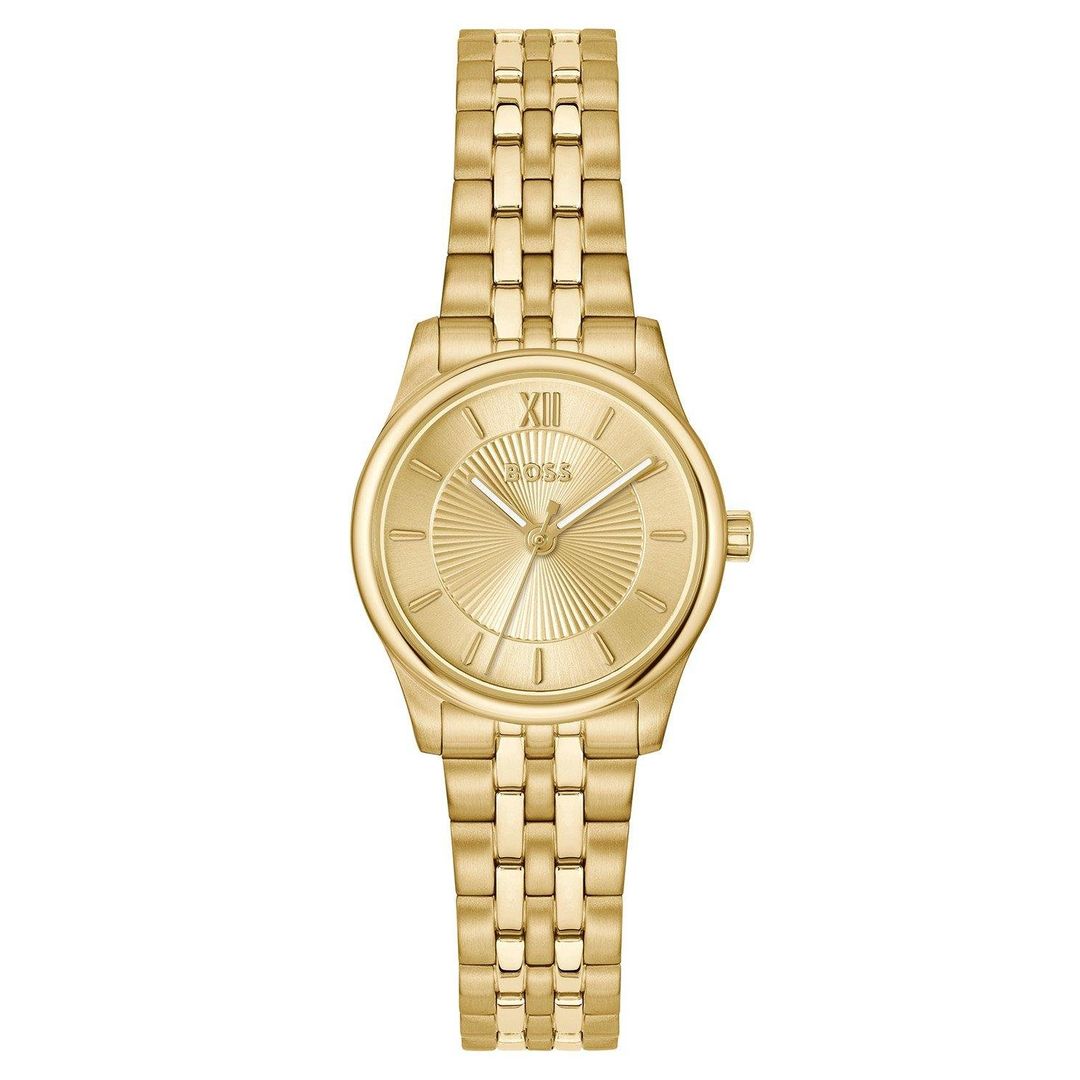 Boss Graceful Mina 25mm Yellow Gold Tone Ladies Watch - Image 1