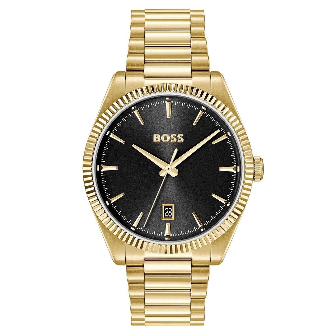 Boss Cheswick 40mm Yellow Gold Tone Men's Watch - Image 1