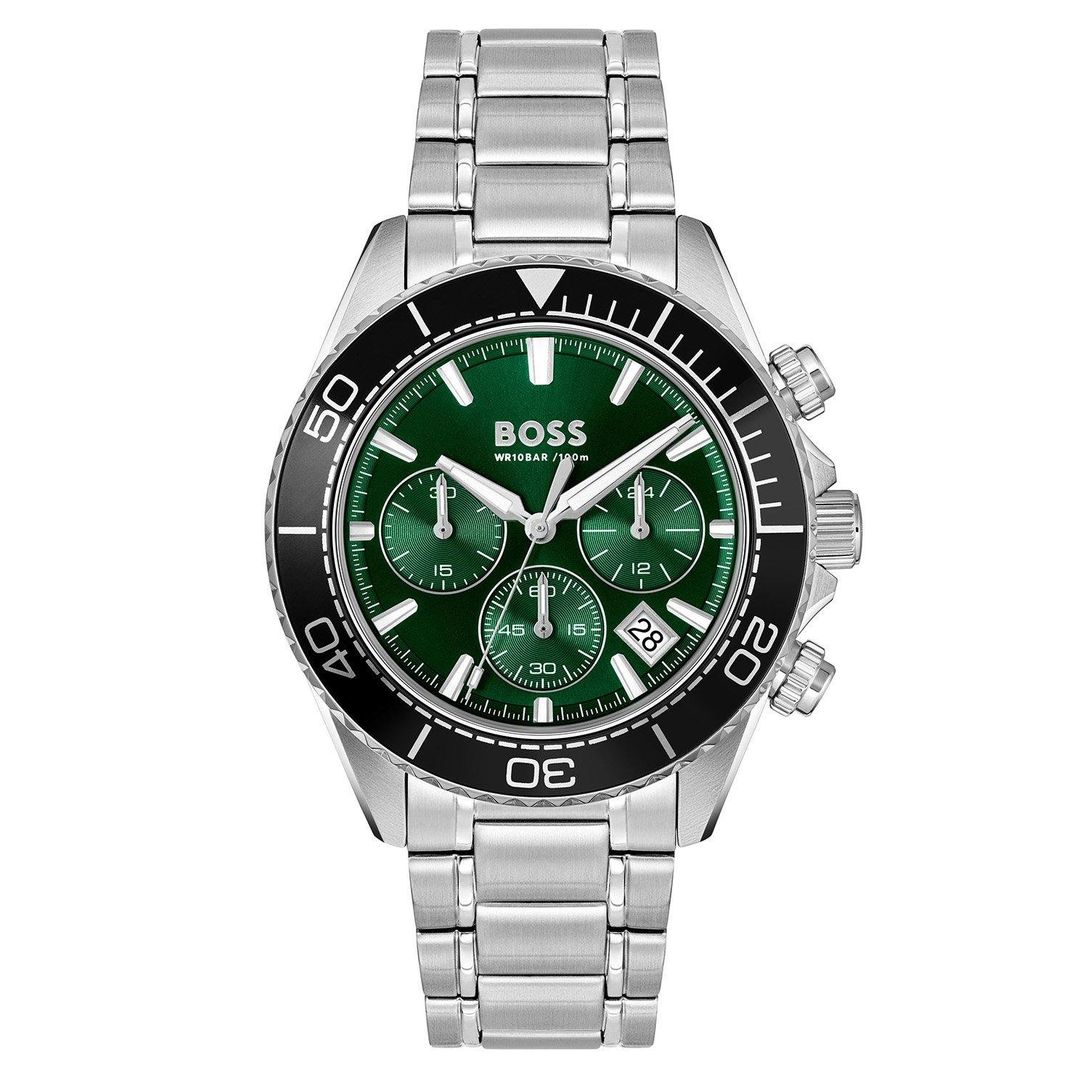 Boss Sealiner 44mm Stainless Steel Chronograph Men's Watch - Image 1
