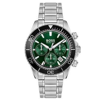 Boss Sealiner 44mm Stainless Steel Chronograph Men's Watch