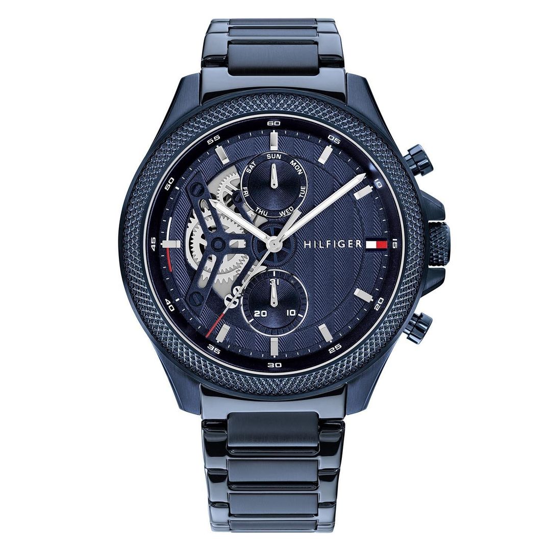 Tommy Hilfiger 44mm Stainless Steel Men's Watch - Image 1