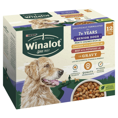 Winalot Senior Mixed in Gravy