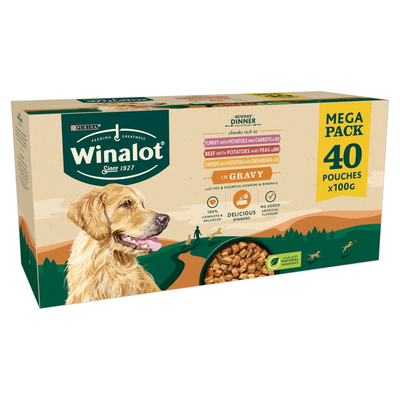 Winalot Sunday Dinner Mixed in Gravy