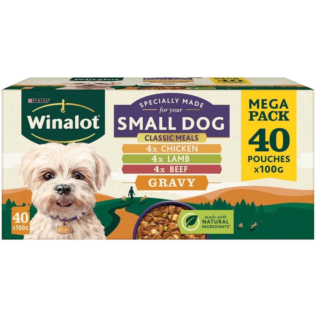Winalot Classic Meals in Gravy for Small Dogs - 40 - Image 1