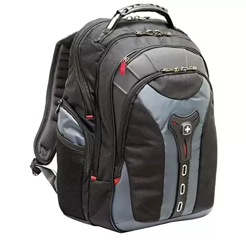 Wenger/SwissGear 600639 laptop case 43.2 cm (17") Backpack case Black Grey - Image 1