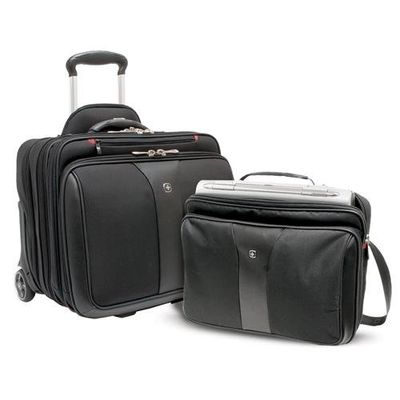 Wenger/SwissGear 600662. Case type: Trolley case Maximum screen size: 43.2 cm (17") Carrying handle(s). Weight: 1.2 kg. Surface coloration: Monochromatic