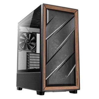 Antec 0-761345-10133-2 computer case Midi Tower Black. Wood