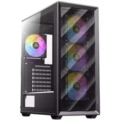 Antec AX85 ARGB Midi Tower Black - Thumbnail 2