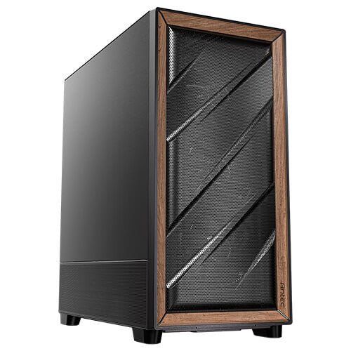 Antec FLUX SE Midi Tower Black. Wood - Image 1