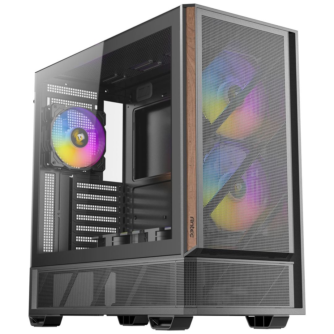 Antec P30 ARGB Mid-Tower Gaming Case. High-Airflow Design. Tempered Gl - Image 1