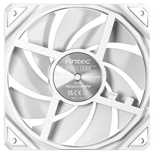 Antec Nova Computer case Fan 12 cm White 1 pc(s) - Image 1